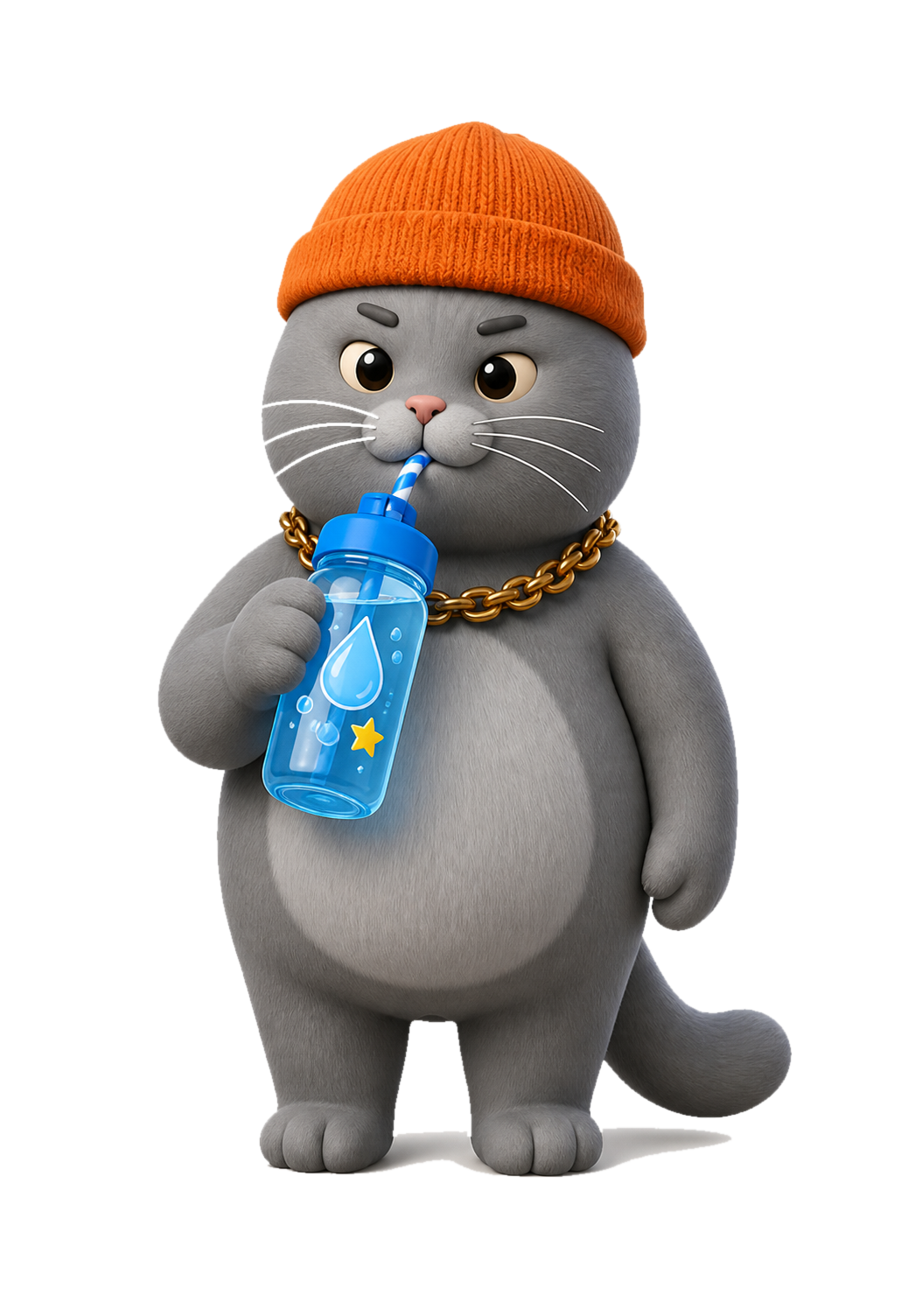 MC BUTTER drinking water