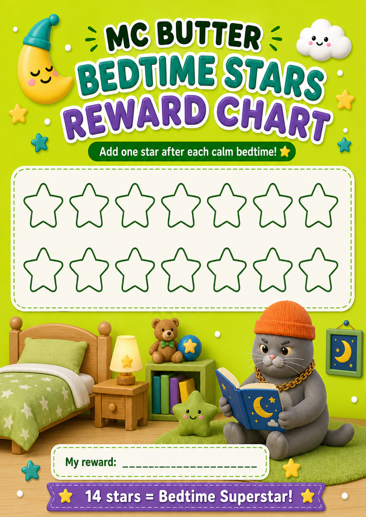 Bedtime Routine Reward Chart preview