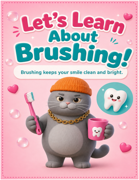 Brush Teeth Learning Cards preview
