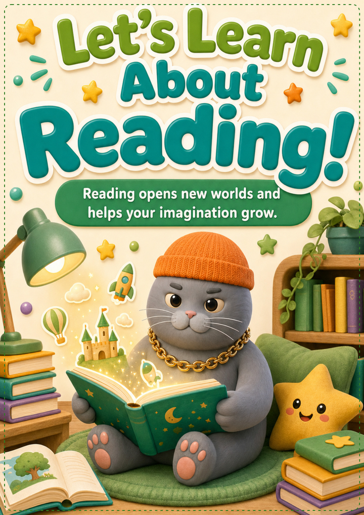 Reading Habit Learning Cards preview