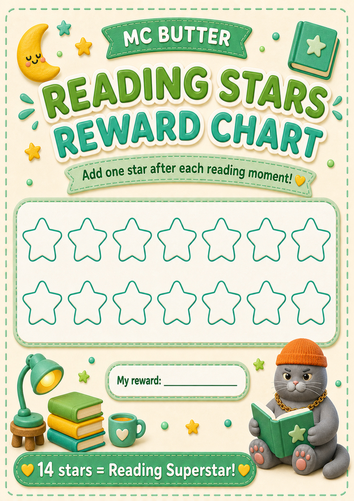 Reading Habit Reward Chart preview