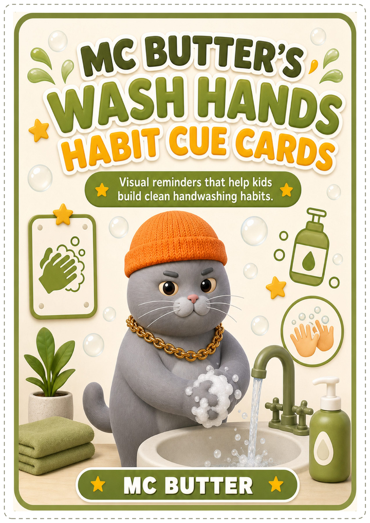 Wash Hands Habit Cue Cards preview